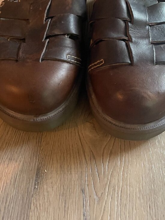 Dr. Martens Shoes Mens 10 Fisherman Sandals Summer Leather 8332 Vintage Y2K! main image 6